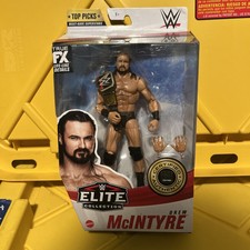 DREW McINTYRE WWE Mattel Elite Top Picks 2021 Action Figure w Title Belt