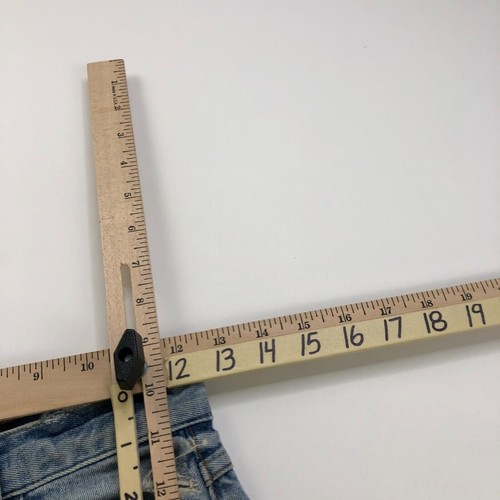 Adaptation 24 (Fits 25W 29L) High Rise Distressed Denim Straight Leg Jeans HR1 - Picture 12 of 14