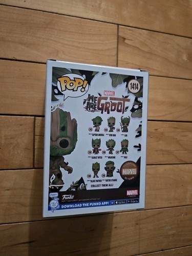 Funko POP! Marvel We are GROOT as Ant-Man w/ Box Protector Exclusive | 1414 - Picture 3 of 6