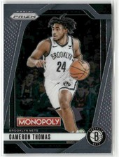 Cameron Thomas 2024-25 Panini Prizm Monopoly Brooklyn Nets #52