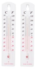 2x Thermometer außen innen Außenthermometer...