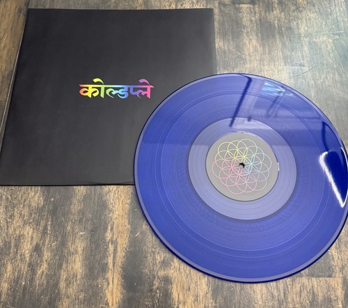 Coldplay A Head Full Of Dreams Vinyl Double Record Color Blue Pink COMPLETE! - Picture 10 of 12