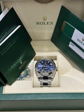 Rolex Sky-Dweller Blue Dial 2019 Model 336934