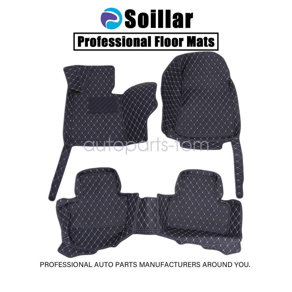 Alfombrillas de cuero de repuesto para Mercedes-Benz GLK X204 2009-2015 Foto 2 de 4