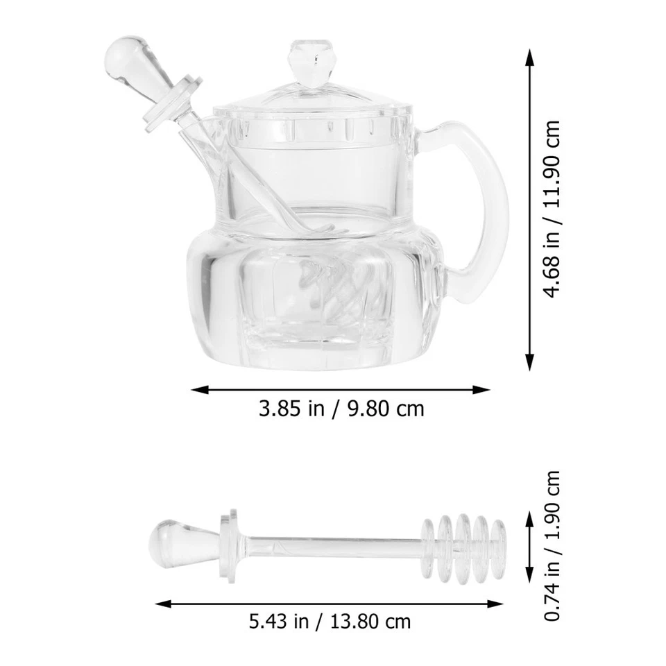  3 Sets Honig Mini Gläser Weckglas Mit Deckel Honigglas Taucher Honigbehälter - Bild 2 von 4