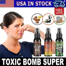 Liquid Fart Spray Stink Bomb Smelly Stinky Ass Toxic Bomb Crap Gag Prank Joke