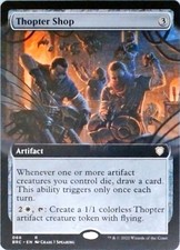 Magic | Commander: The Brothers' War | Thopter Shop (Extended Art) | 66 | NM