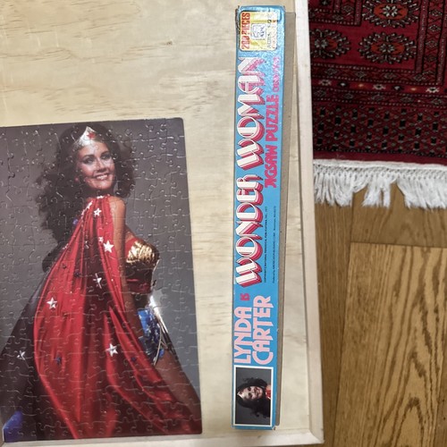 Lynda Carter Wonder Woman Vintage 1977 200-teiliges Puzzle komplett mit Box - Bild 6 von 16