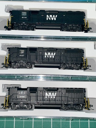 New! N-Scale Atlas GP-38 Set Norfolk & Western DC $449.85 Make offer - Picture 3 of 10