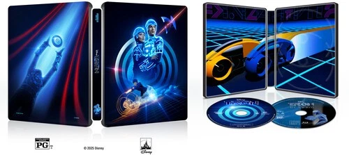Tron (Steelbook) [Used Very Good 4K UHD Blu-ray] Ltd Ed, With Blu-Ray, Steelbo - Image 2 of 3