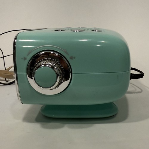 Studebaker SB3500 Teal Bluetooth AM/FM Alarm Clock Radio Tested Works Great - Picture 4 of 6