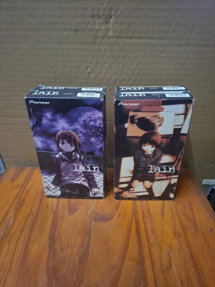Lain - Complete Series Set Of 4 ,Anime (VHS, 1999, Dubbed) (Extremely Rare) - Image 2 of 4