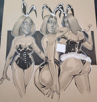 Welcome to the bunnies christmas party are you ready to party with them
