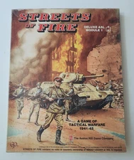 Streets of Fire Deluxe ASL Module 1 Avalon Hill 1985 COMPLETE