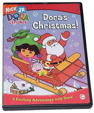 Dora's Christmas (Dora the Explorer) - DVD - VERY GOOD
