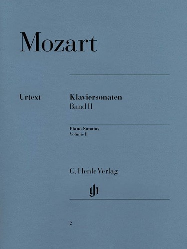 Mozart Piano Sonatas Volume 2 Henle Urtext Advanced Solo Sheet Music Book