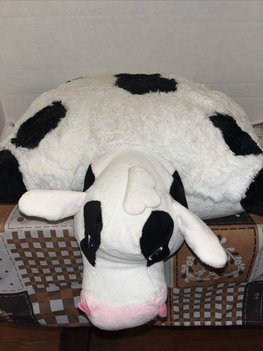 Hershey's Chocolate Blanco y Negro Vaca Almohada Estilo Mascota Peluche Amigo Juguete de Peluche - Imagen 12 de 13