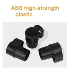 3Pcs Saxophone End Plug Plastic AntiBump Caps for Tenors Saxophone Bent Neck Key