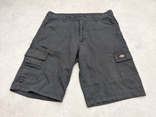 Dickies Cargo Shorts Mens 34 Army Military Combat Utility Canvas Y2K Jorts Zip