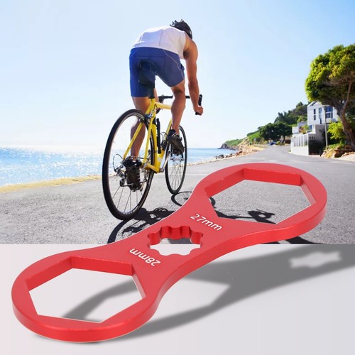 Llave roja para bicicleta MTB A: alrededor de 99*35*4 mm B:101*38*4 mm venta cal - Imagen 9 de 29