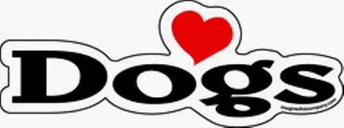 Love Dogs Wortmagnet - Bild 1 von 1
