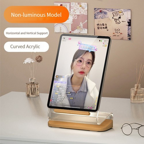 Acrylic Tablet Stand Curved Bracket Pad Phones Bracket Universal Bracket - 第 2/8 張圖片