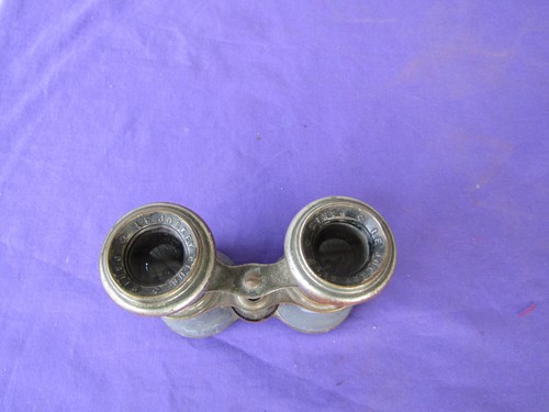 Binoculars LE Jockey Club Paris Theater Opera Glasses Circa 1900's Antique - Picture 6 of 6