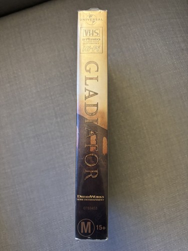 GLADIATOR VHS Video Tape Russell Crowe Joaquin Phoenix Big Box EX-Rental Video - Bild 4 von 5