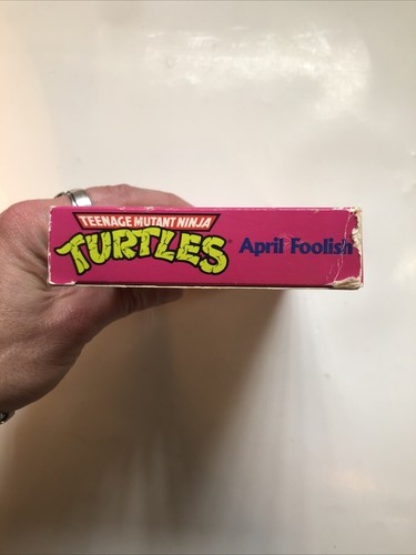 Teenage Mutant Ninja Turtles TMNT April Foolish VHS 1990 BURGER KING KID'S CLUB - Picture 7 of 10