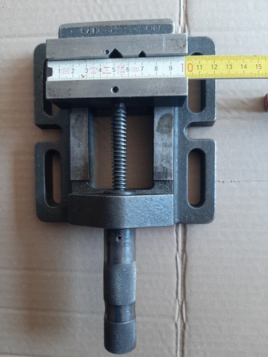 Maschinenschraubstock Präzisionsschraubstock Spannvorrichtung für Bohrmaschine - Bild 3 von 7