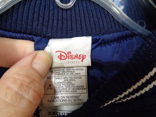 Vtg Boys DISNEY STORE Exclusive Member's Letterman Jacket TOY STORY 1995 (M 7/8) - Picture 9 of 21