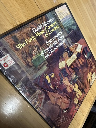 David Munrow, The Early Music Consort Of London - Vinyl - NEU VERSIEGELT SELTEN - Bild 2 von 3