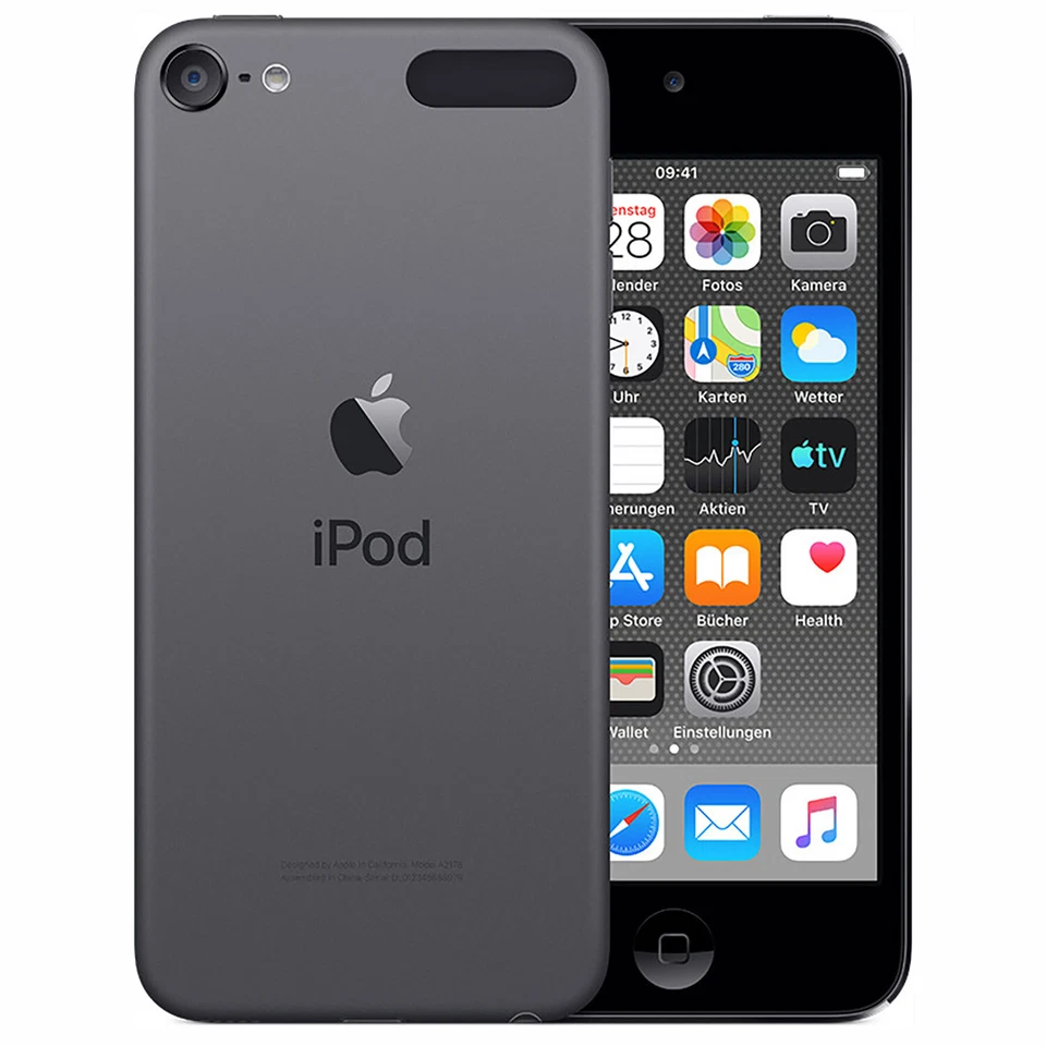 Apple iPod touch 32GB A2178 MP3 - MP4-Player Schwarz Silber "Gratis Versand" - Bild 4 von 4