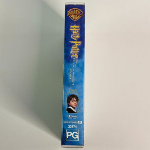 Harry Potter La Piedra Filosofal y Cámara Secreta VHS Probado Rastreado - Imagen 4 de 9