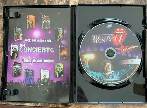 ROLLING STONES -EN CONCIERTO LA BANDA DE R'N'R MAS GRANDE-  MEXICAN DVD  - Picture 3 of 3