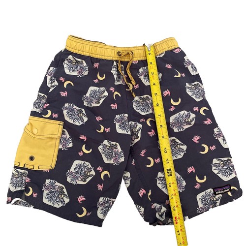Patagonia Baggies Patterned Amphibious Swim Trunk Boys Shorts Youth Medium - Picture 5 of 11