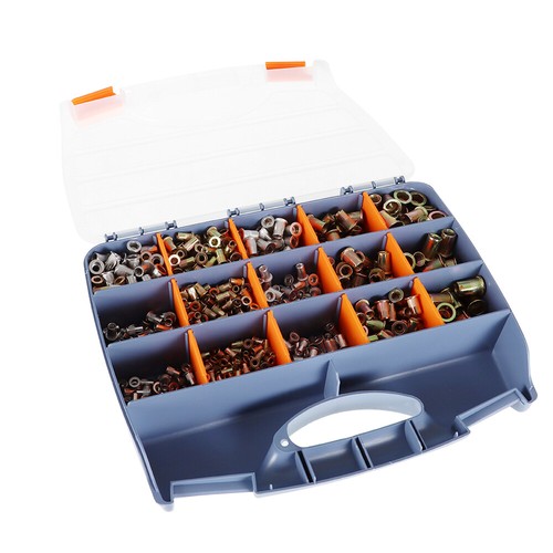 M3-M10 900Pcs Thread Setting Nutsert Kit Rivet Nut Rivnut Tool Nut Setter - Picture 5 of 8