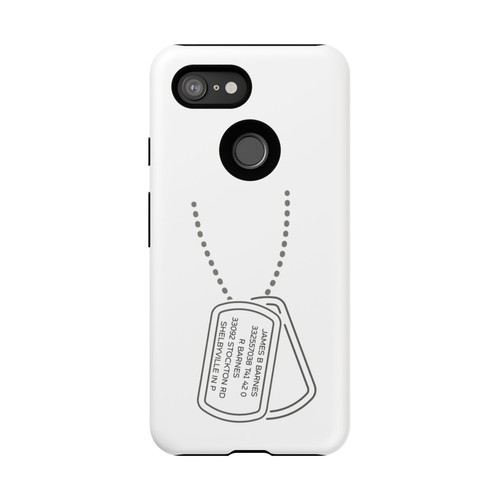 Bucky Barnes Dog tag tough phone case - 第 220/261 張圖片