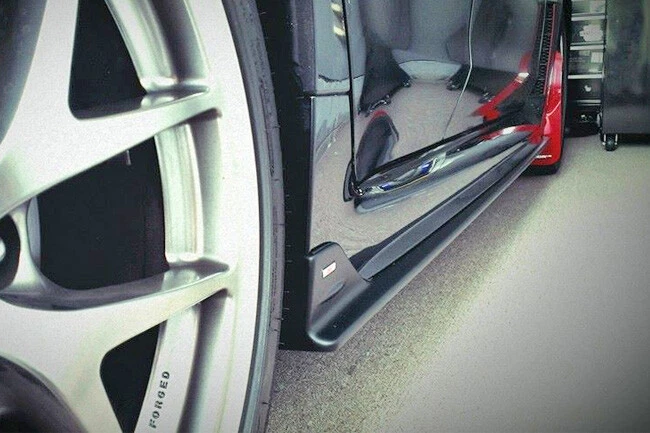 Rally Armor MF32-UR-RD/WH Red UR Mud Flaps w/White Logo for 15-21 Subaru WRX/STI Foto 4 de 4