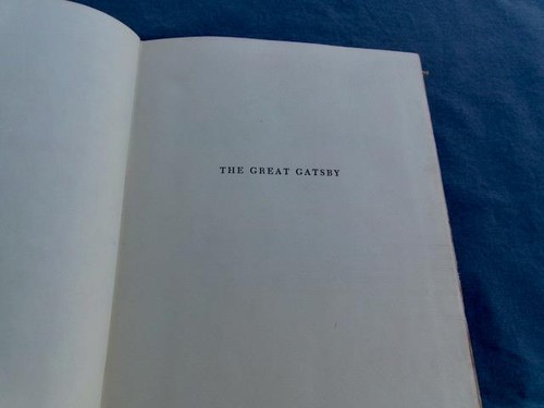 *THE GREAT GATSBY* 1953 HARDCOVER BOOK BY F. SCOTT FITZGERALD - Bild 5 von 11