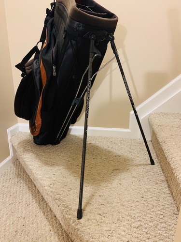 Callaway Golf Adrenaline Stand Bag- Black/Orange, 5 Way Divider- GREAT CONDITION - Picture 5 of 12