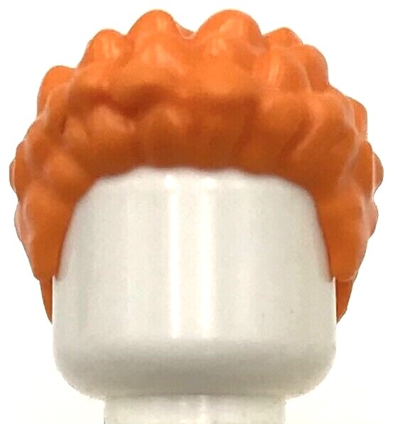 1980 シボレーブレーザー & スモーキーベアー・フィギア LEGO Female Minifigure Hair Light B. Gray Short Wavy Side