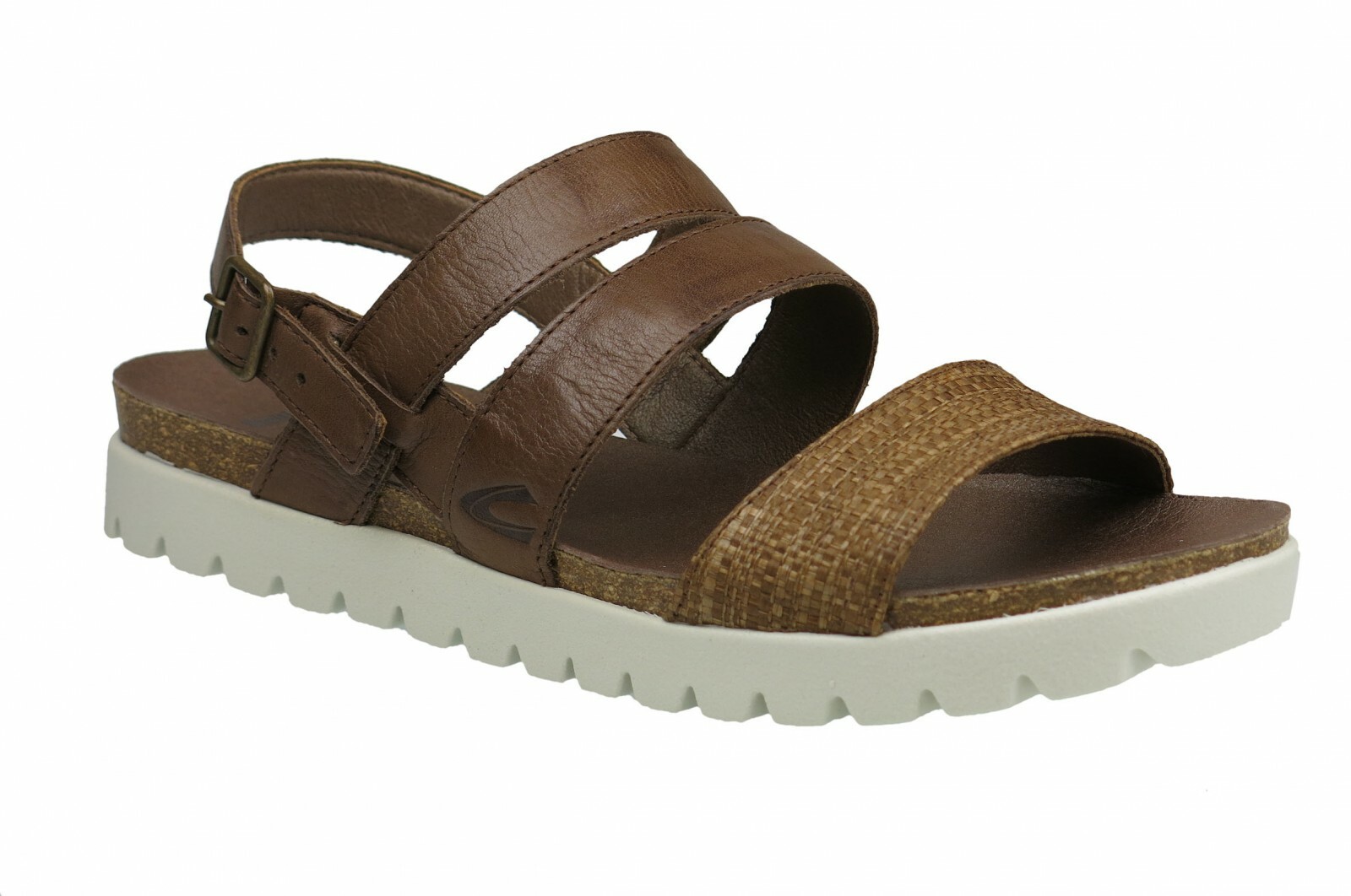 Camel Active Damen Sandale Silicia natur braun Camel Active Damen Sandale Silicia natur braun