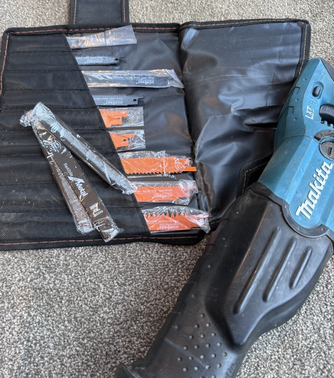 Makita BJR182 Cordless 18V Reciprocating Saw LXT W/ Saw Blades eBay
