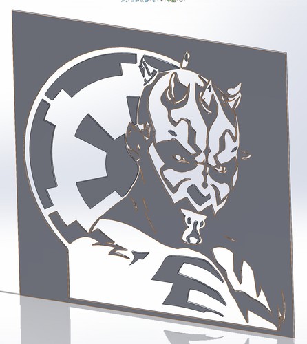 24 DXF File CNC g-code Industrial Laser Cut Star Wars Vector DXF Router Nr.0750 - Picture 21 of 24
