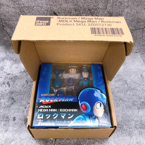 MDLX Rockman Mega Man Threezero Action Figure NEW - Picture 7 of 11