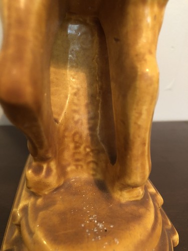 STATUA Lane & Co. Cavallo Troiano Greco Romano Statuina Marrone - Foto 6 di 10