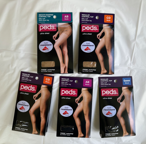 Peds Control Top Strumpfhose ultra transparentes Bein Größen AB / CD - Bild 1 von 9