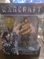 Warcraft Movie Action Figure LOTHAR 6-inch Jakks NEW IN BOX 2016 