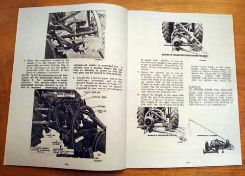 New Holland 450 455 Mower Operator's Owners Book Guide Manual NH - Picture 3 of 4